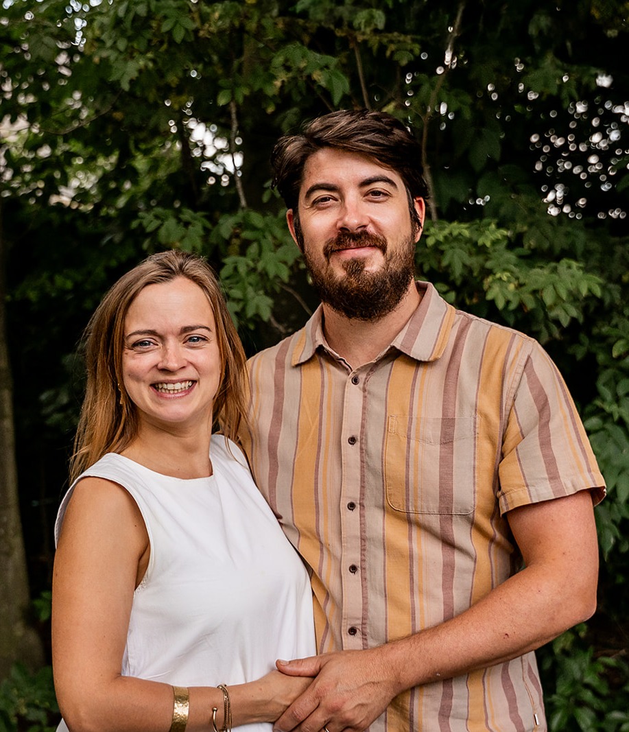 Maaike & Gauthier, hosts of Villa Parkbos